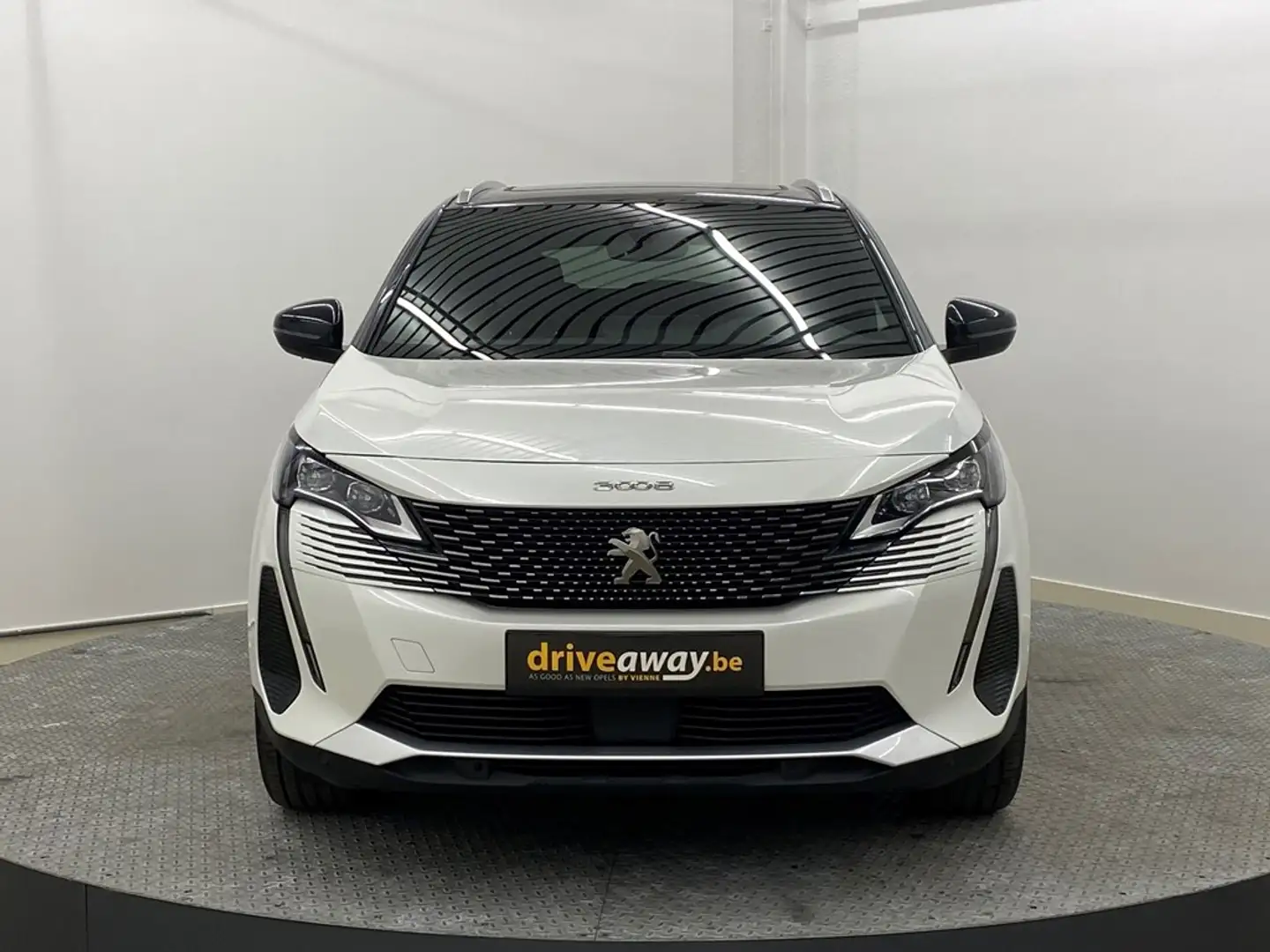 Peugeot 3008 TOP wagen met Lederen zetels en open zonnedak Blanc - 2