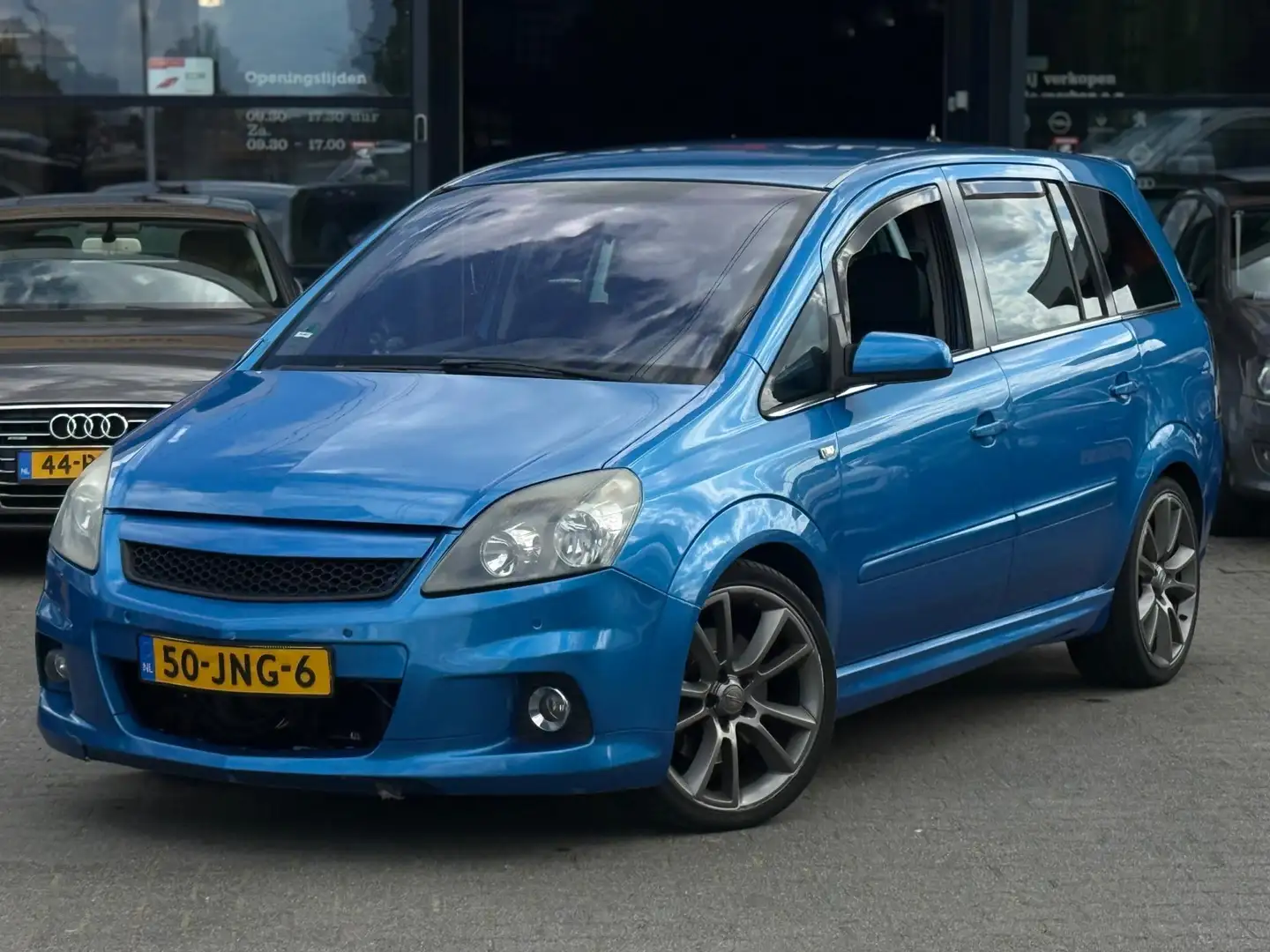 Opel Zafira 2.0 T OPC 241PK/AIRINTAKE/PDC/LEDER/7PERSOONS!! Bleu - 2