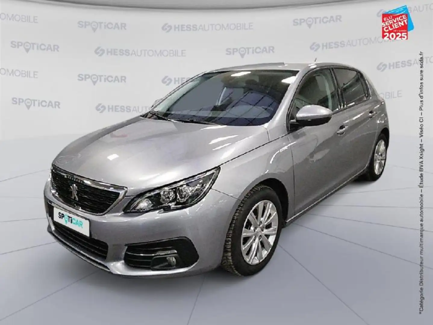 Peugeot 308 1.2 PureTech 110ch E6.c S\u0026S Style 5cv Gris - 1