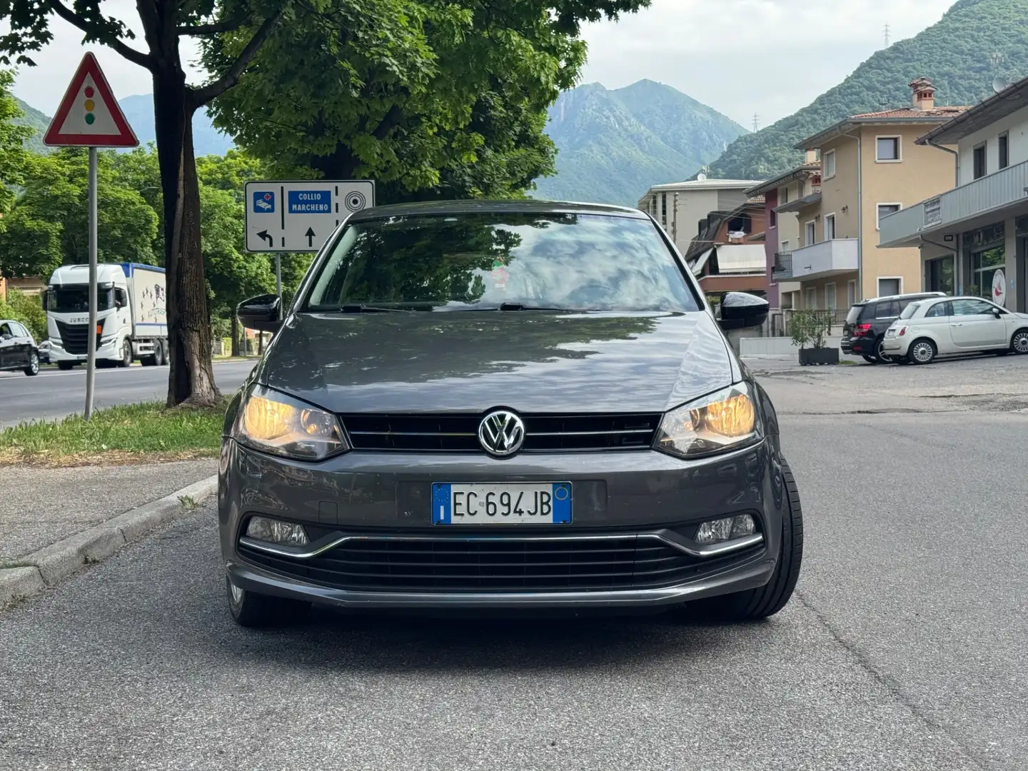 Volkswagen Polo 1.6 TDI 90CV DPF 5 porte - OK NEOPATENTATI Grijs - 2
