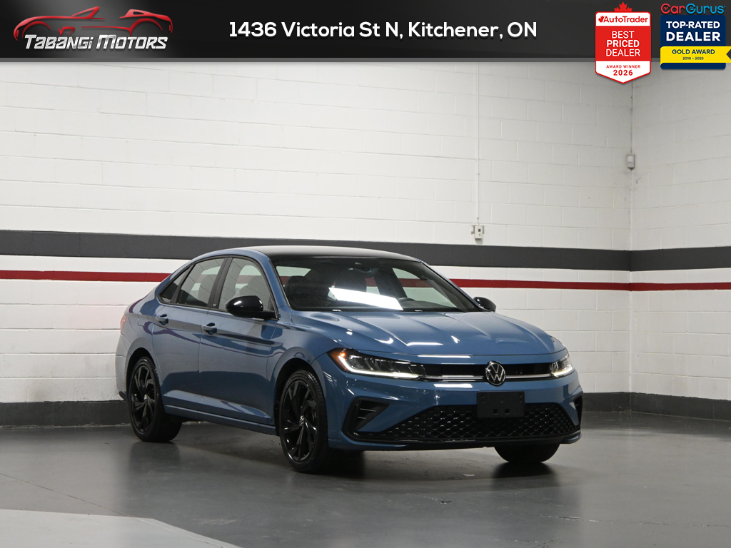 2025 Volkswagen Jetta Comfortline SPORT No Accident Leather Sunroof Ada