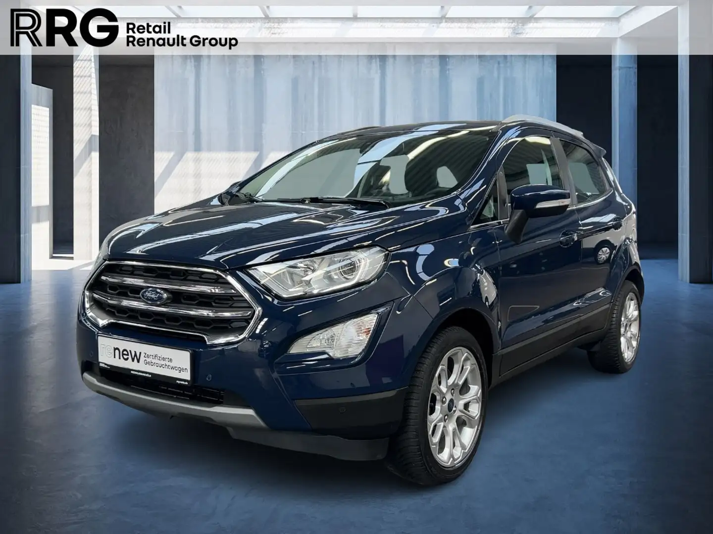 Ford EcoSport ECOSPORT TITANIUM EcoBoost Blau - 1