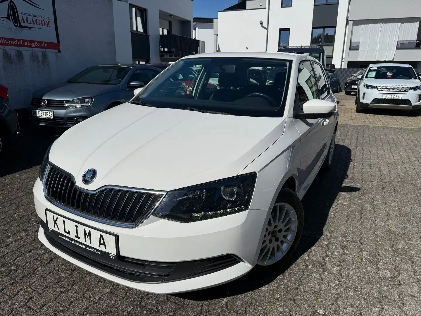 Skoda Fabia FABIA LED KLIMA 1.HAND Tüv-07-2027 ALU Euro6 Weiß - 1