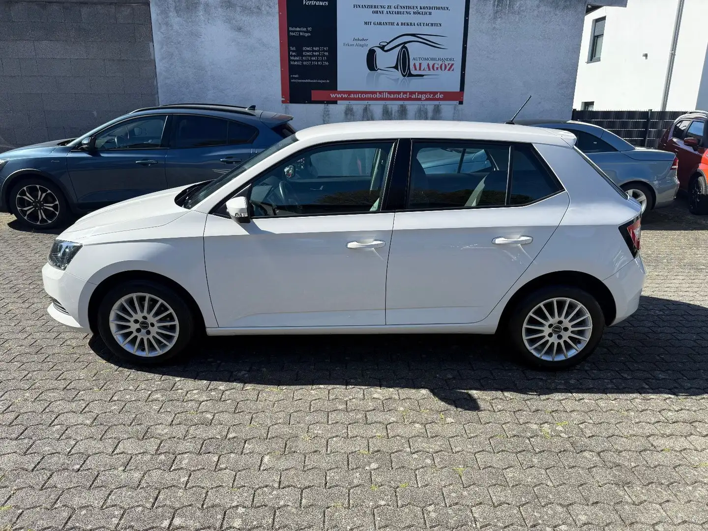 Skoda Fabia FABIA LED KLIMA 1.HAND Tüv-07-2027 ALU Euro6 Weiß - 2