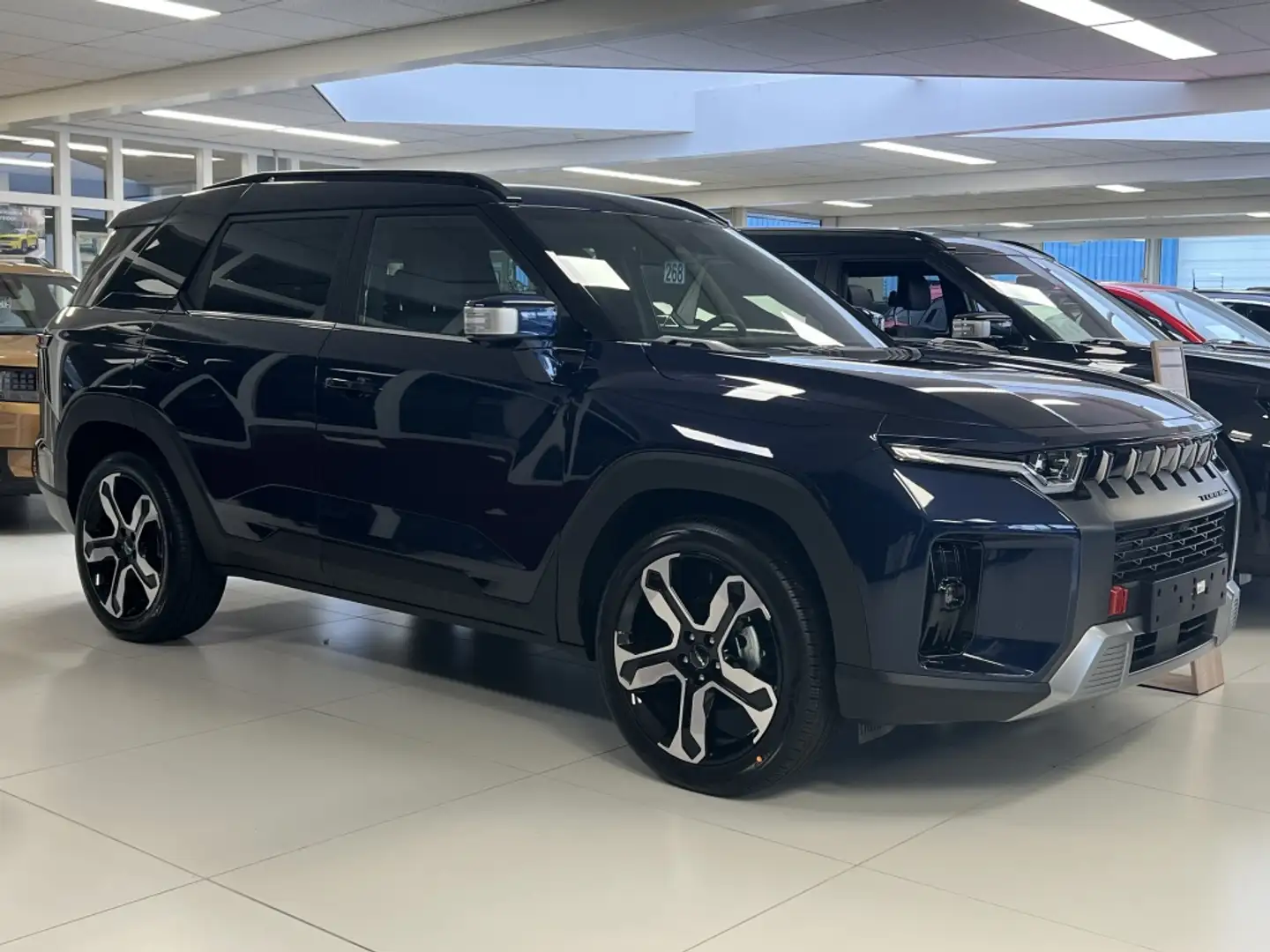 KGM Torres Hybrid 204 PK Titanium | Leder | 360 Cam | Stoelve Blauw - 2