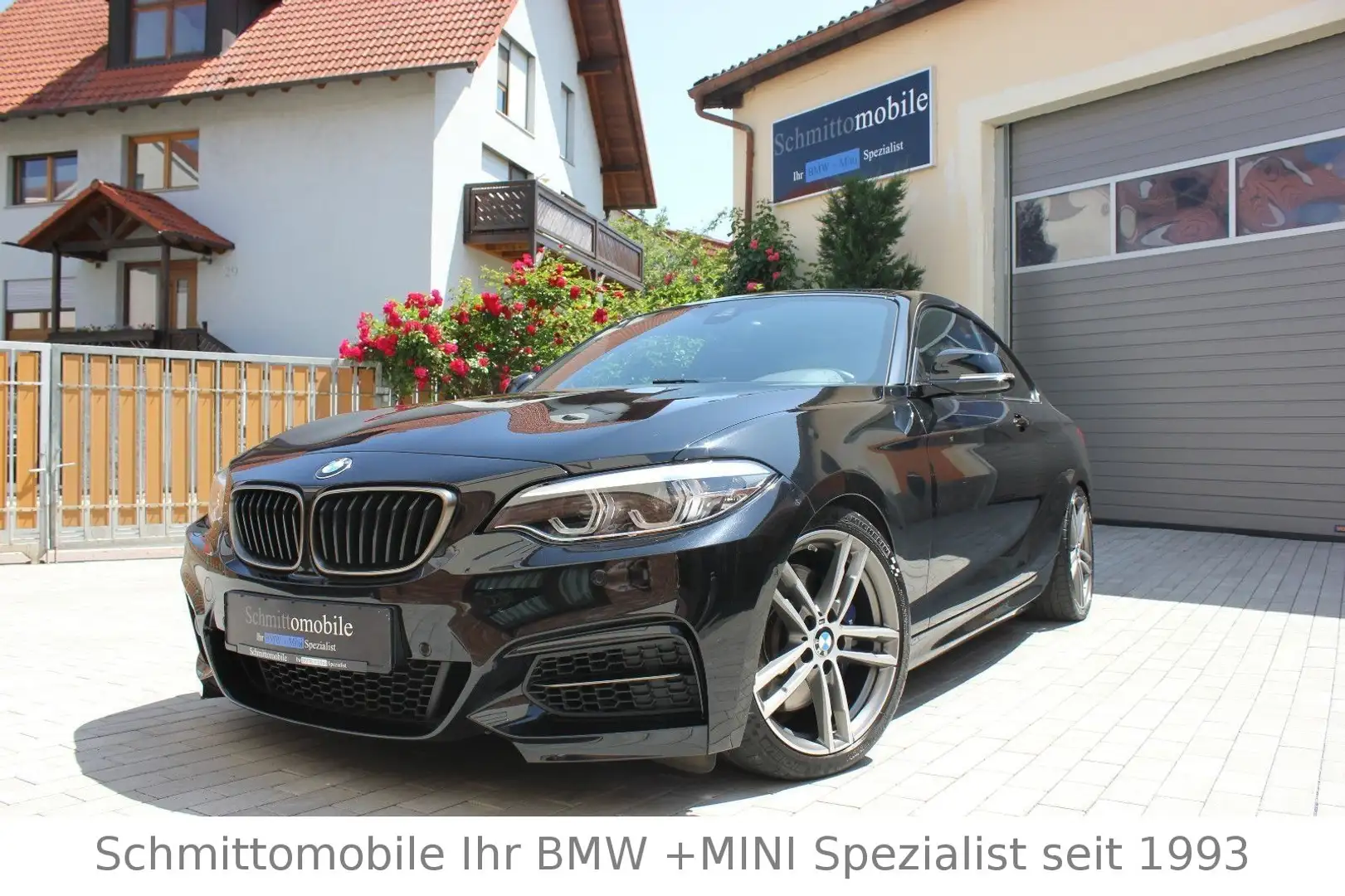 BMW 240 Harm.Kard.,el.Sitze,ad.LED,el. Glasd.,DAB Noir - 1