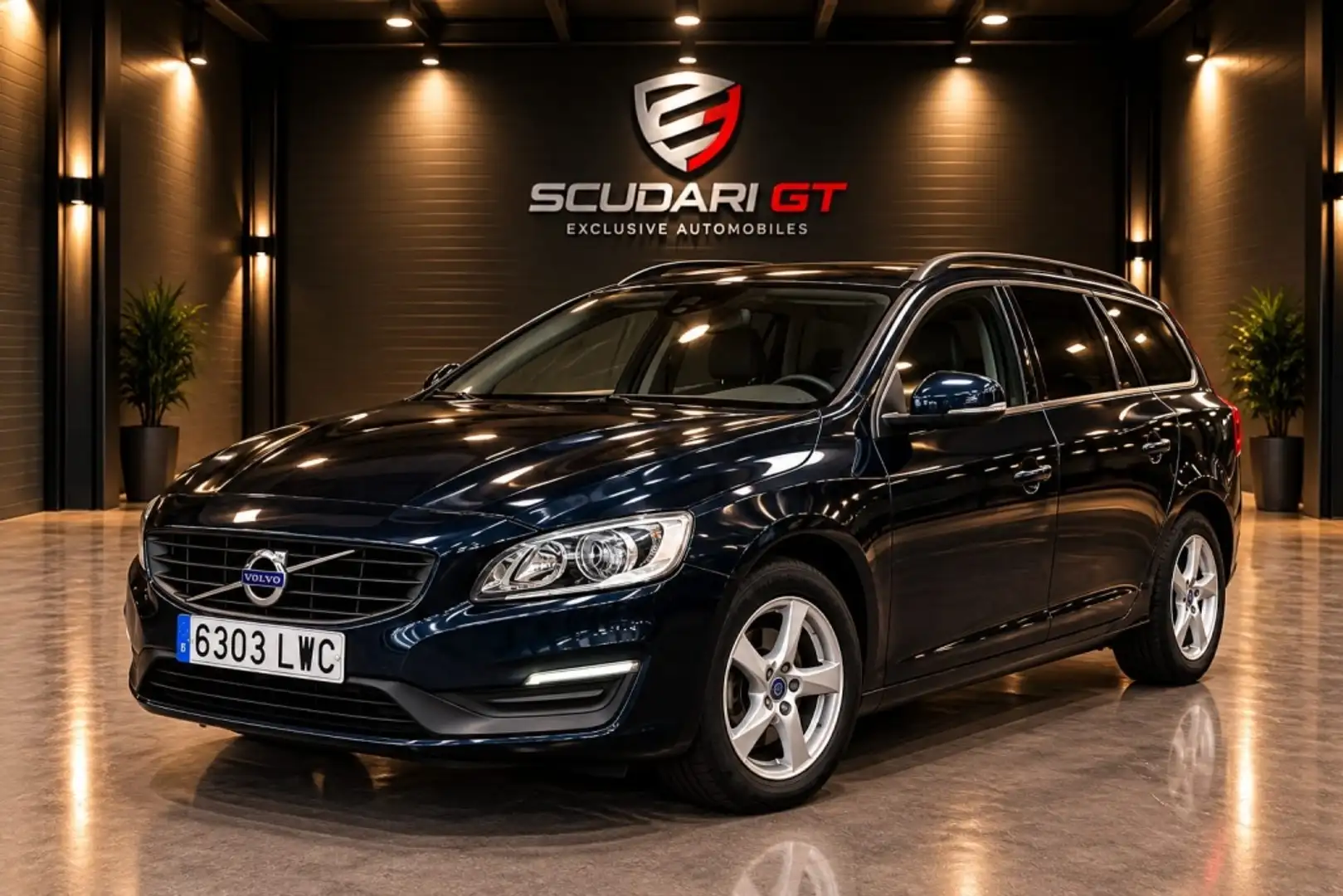 Volvo V60 D3 Momentum 150 Azul - 2