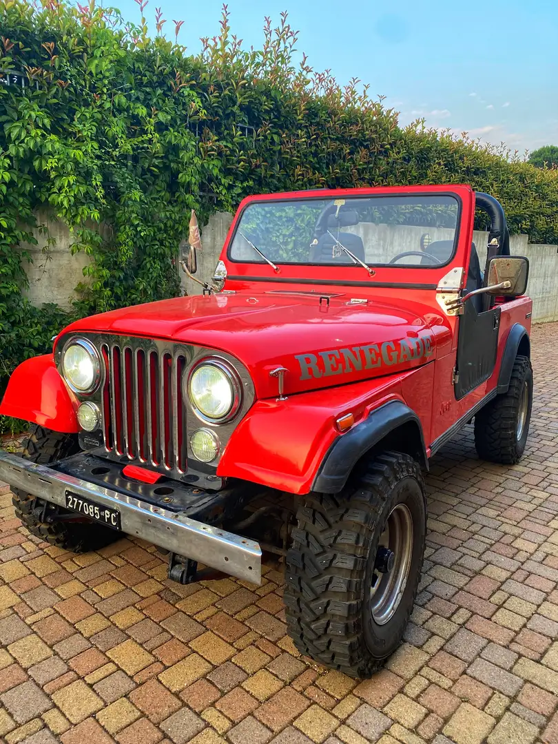 Jeep CJ-7 RENEGADE Roşu - 1