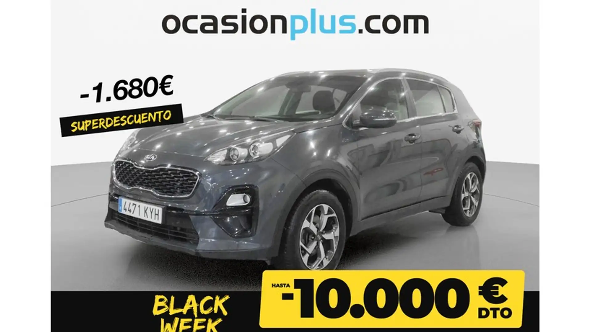Kia Sportage 1.6 CRDi Business DCT 4x2 136 Gris - 1