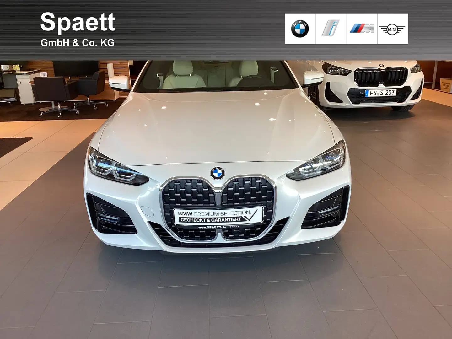 BMW 430 i Coupé M Sport Head-Up HK HiFi DAB WLAN GSD Wit - 1