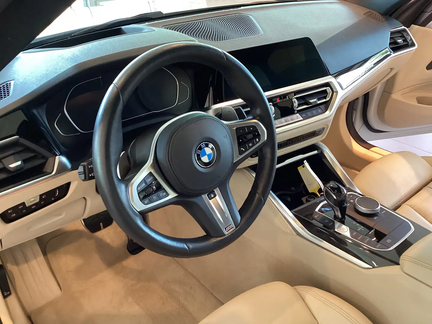BMW 430 i Coupé M Sport Head-Up HK HiFi DAB WLAN GSD Wit - 2