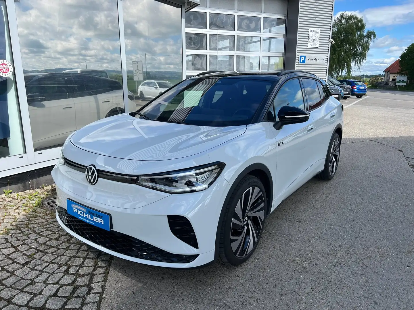 Volkswagen ID.4 GTX 4MOTION 250 kW Weiß - 1
