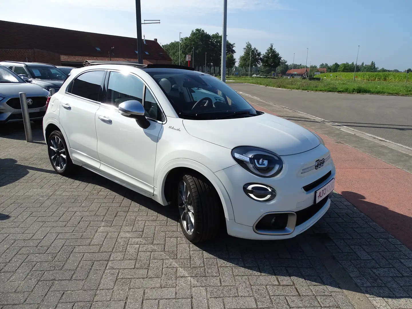 Fiat 500X 500X Dolcevita 1.5 GSE Hybrid Sport * CABRIODAK Wit - 2