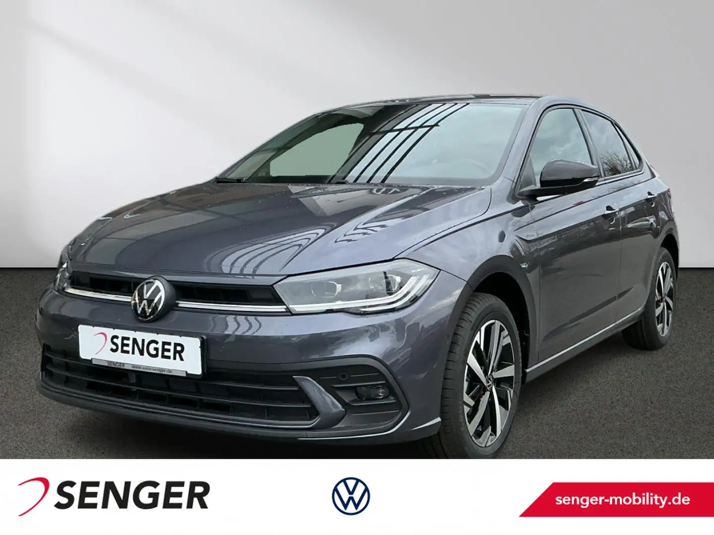 Volkswagen Polo GOAL 1,0 l TSI OPF Digitales Cockpit Navi Gris - 1