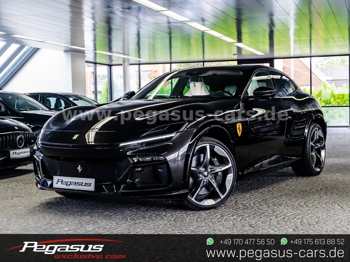 Ferrari Purosangue 2025 CARBON*360°*PANORAMA*LIFT*23" Zwart - 1