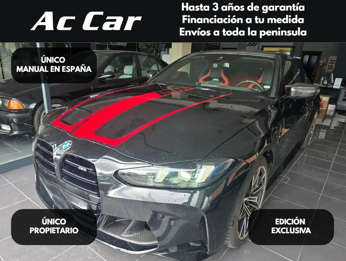 BMW M4 Competition Negro - 1