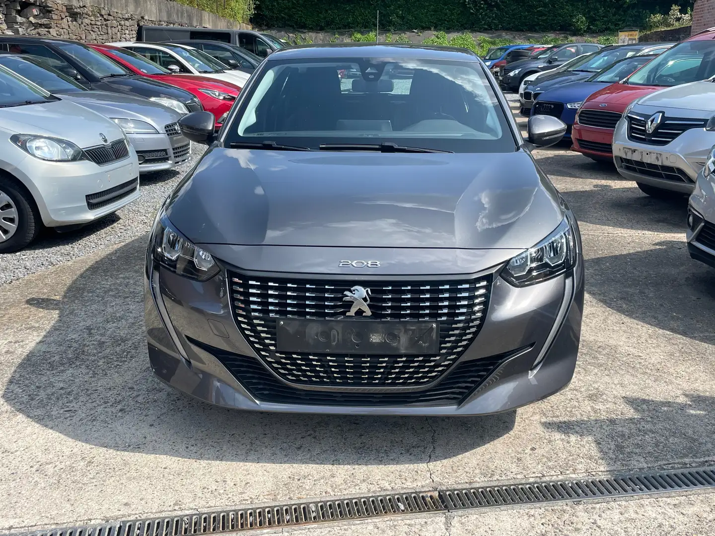 Peugeot 208 1.2i PureTech Active (EU6.3) Gris - 2