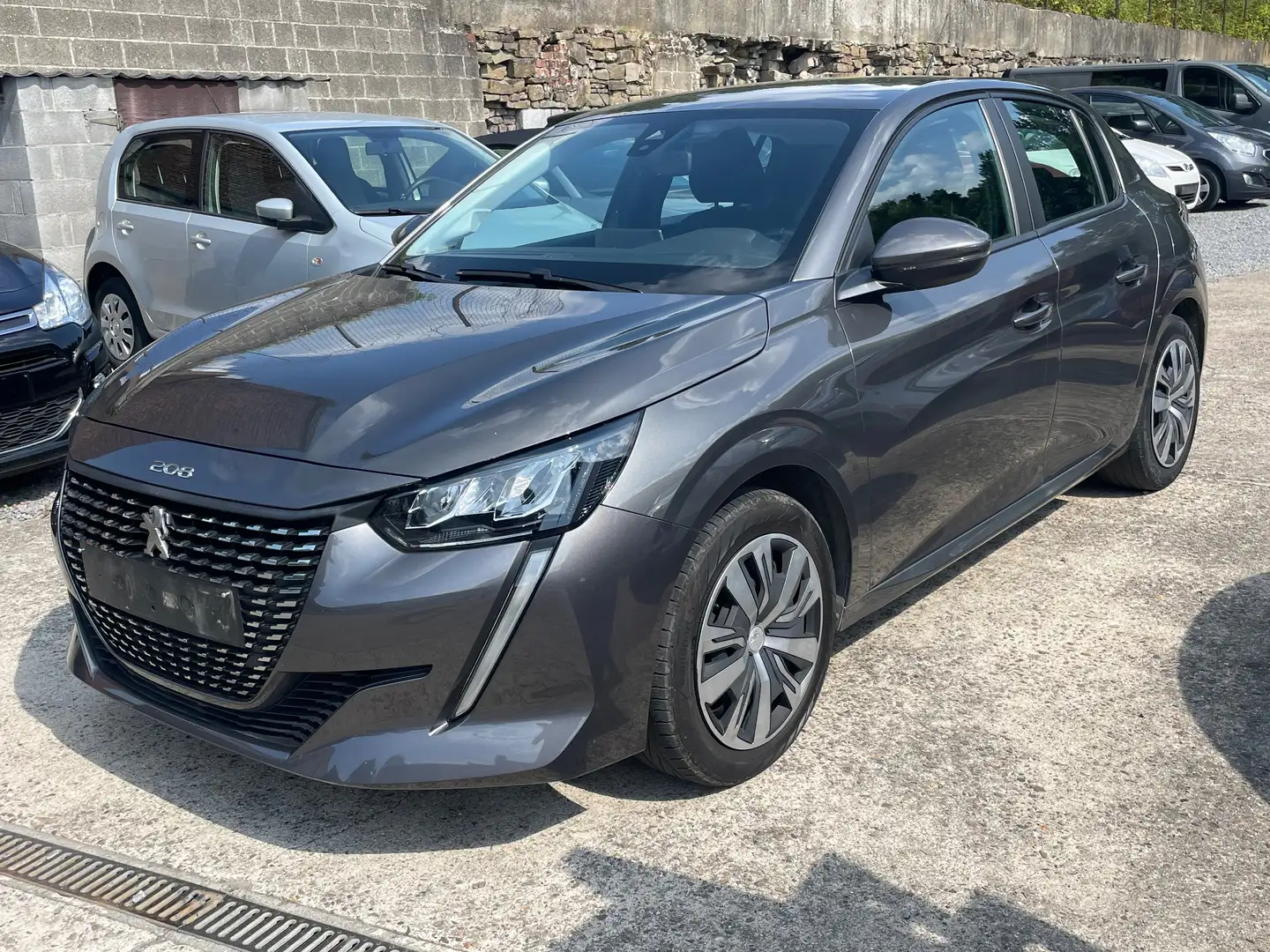 Peugeot 208 1.2i PureTech Active (EU6.3) Gris - 1
