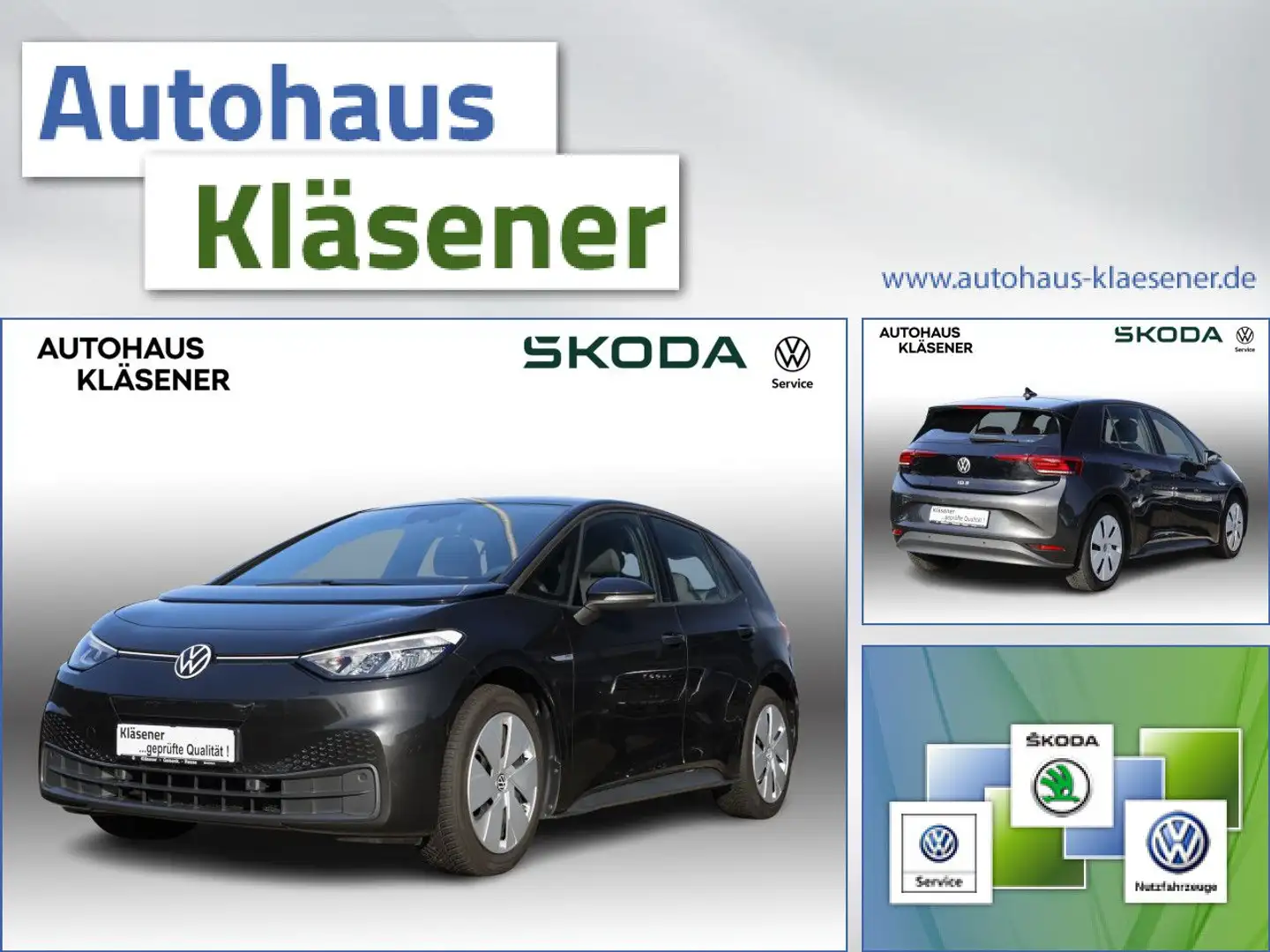 Volkswagen ID.3 Pro 70 KW / 107 KW 1-Gang Automatik Gris - 1