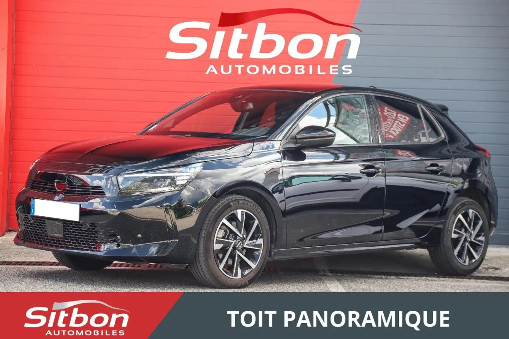 Opel Corsa 1.2i Turbo 130 BVA GS PHASE 2 NOUVELLE CALANDRE NO Noir - 1