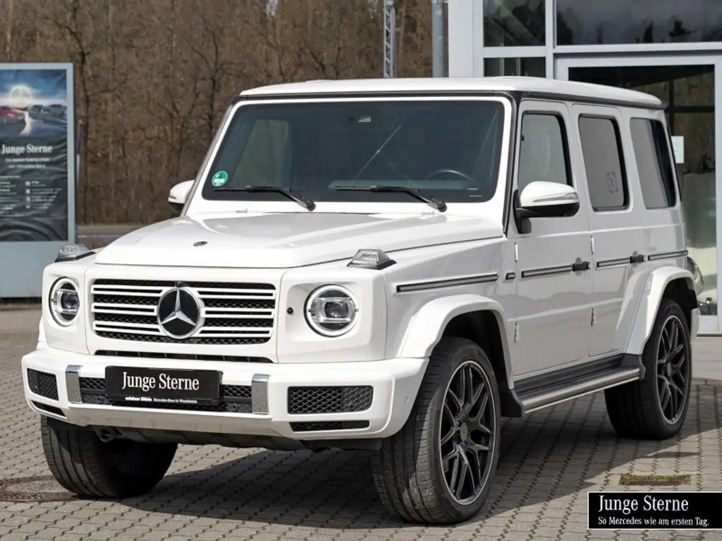 Mercedes-Benz G 400 d AMG STHZG+AHK+SHD+BURMESTER+360°+DISTRO+ Bílá - 2