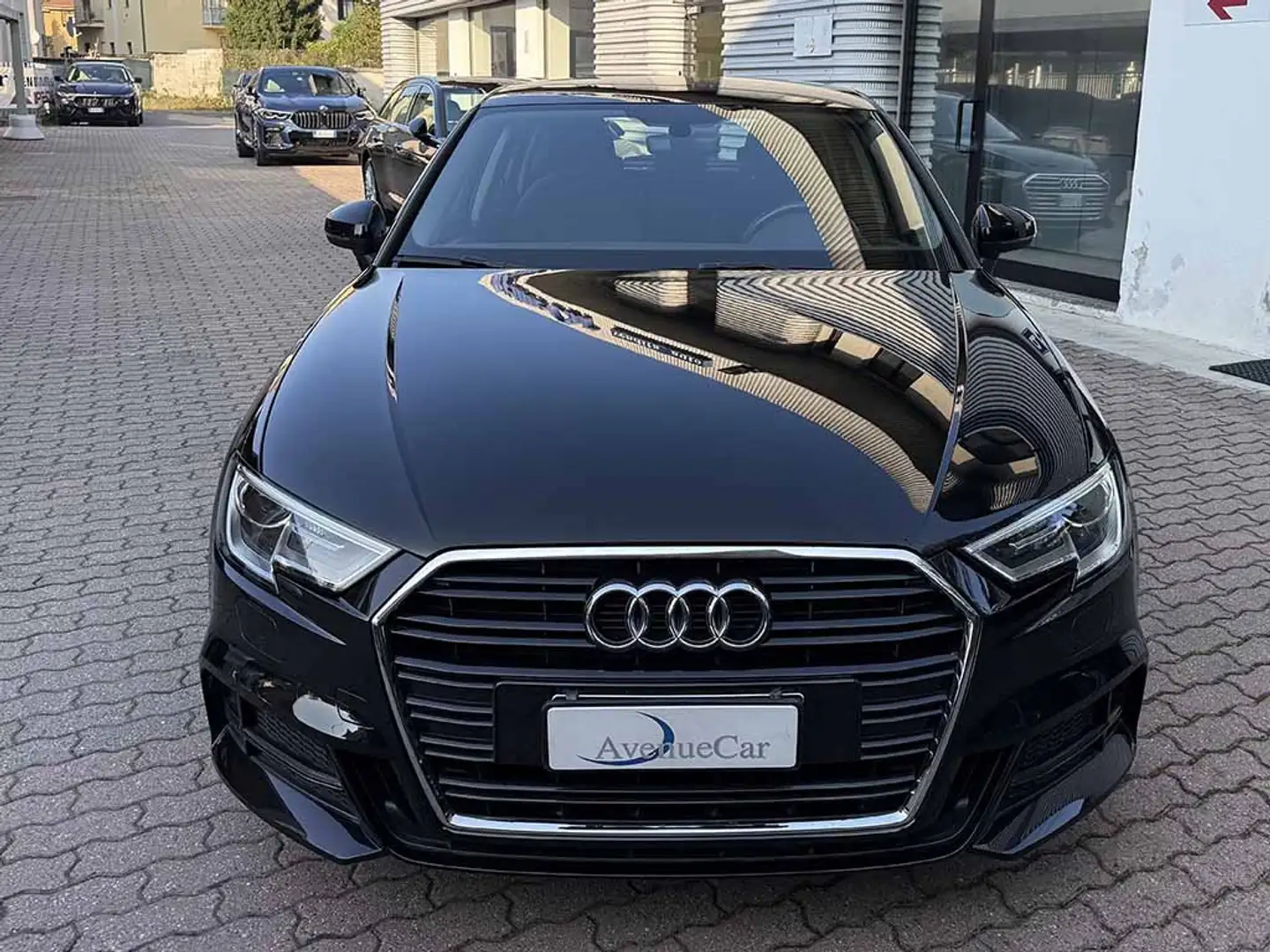 Audi A3 Sportback 35 tdi S LINE SLINE UNICO PROPRIETARIO Nero - 2