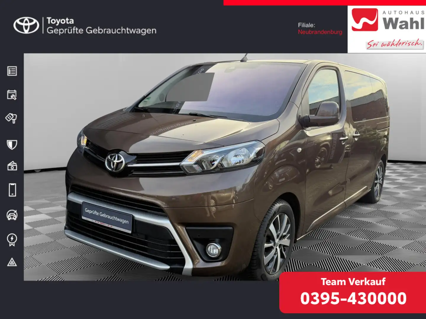 Toyota Proace Verso 2.0 L1 Team Deutschland Braun - 1