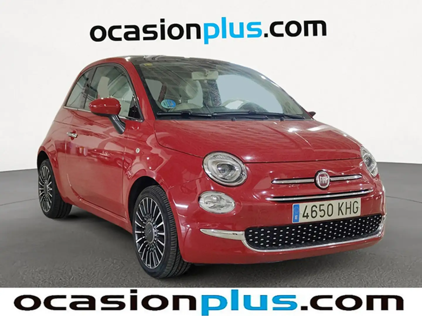 Fiat 500 1.2 GLP Lounge Rojo - 2