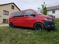Volkswagen T6 Caravelle Lang Trendline Rot - thumbnail 1