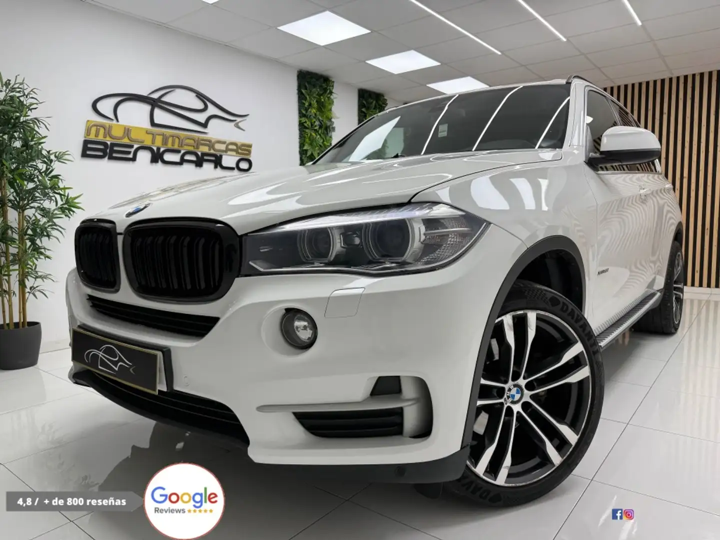 BMW X5 xDrive 30dA Blanc - 2