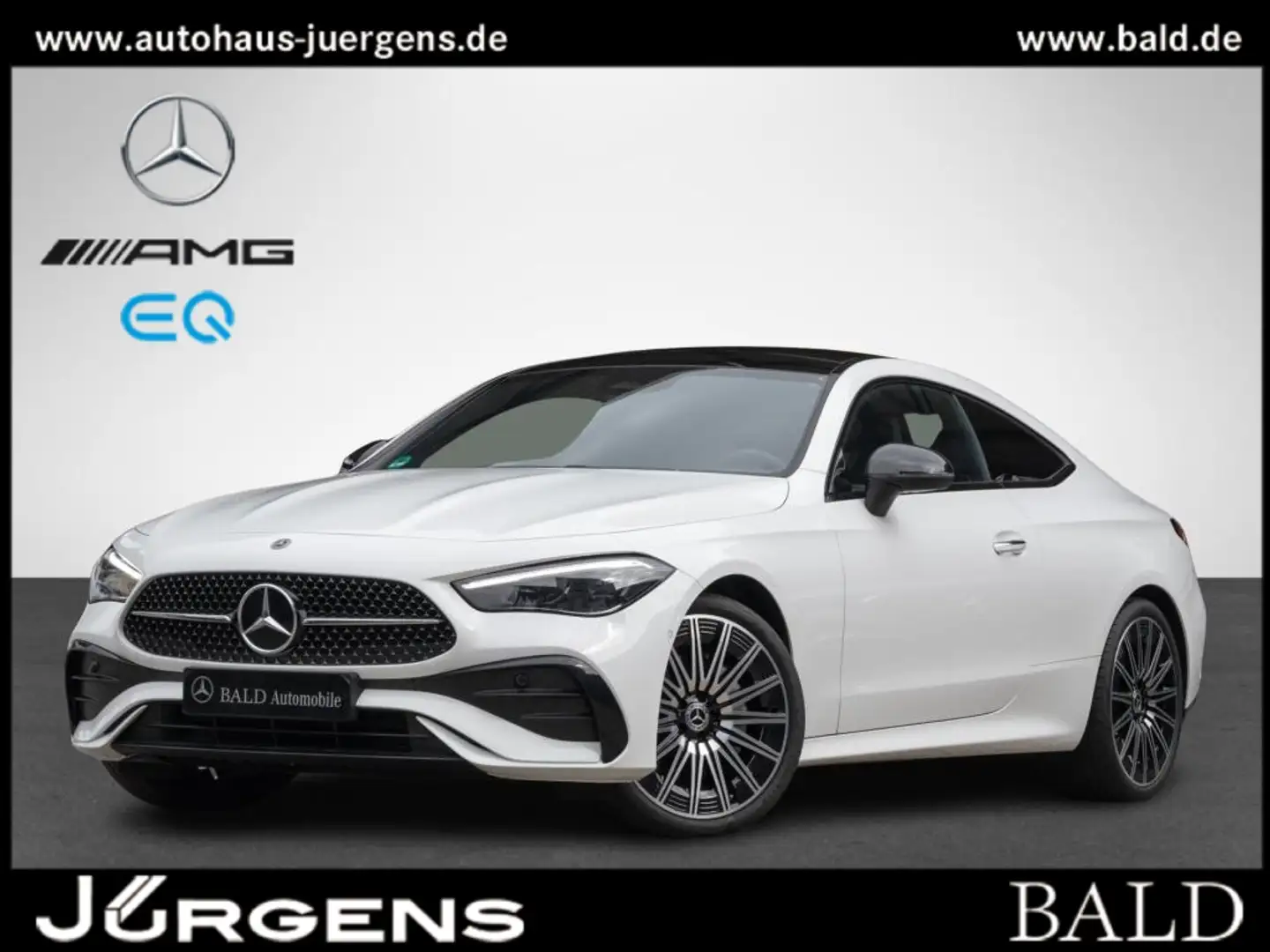 Mercedes-Benz CLE 220 d Coupé AMG/Wide/LED/Pano/Cam/Memo/Night Білий - 2