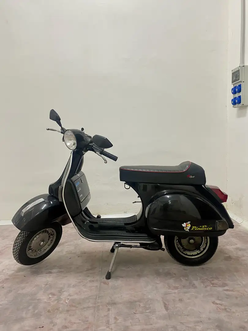 Vespa PX 125 piaggio vespa px 125e 1982 Nero - 1