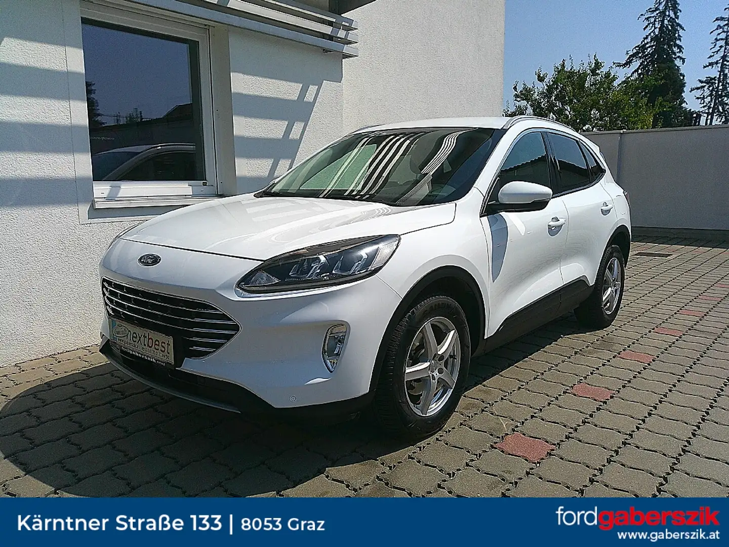 Ford Kuga 2,5 Duratec FHEV Titanium Aut. Weiß - 1