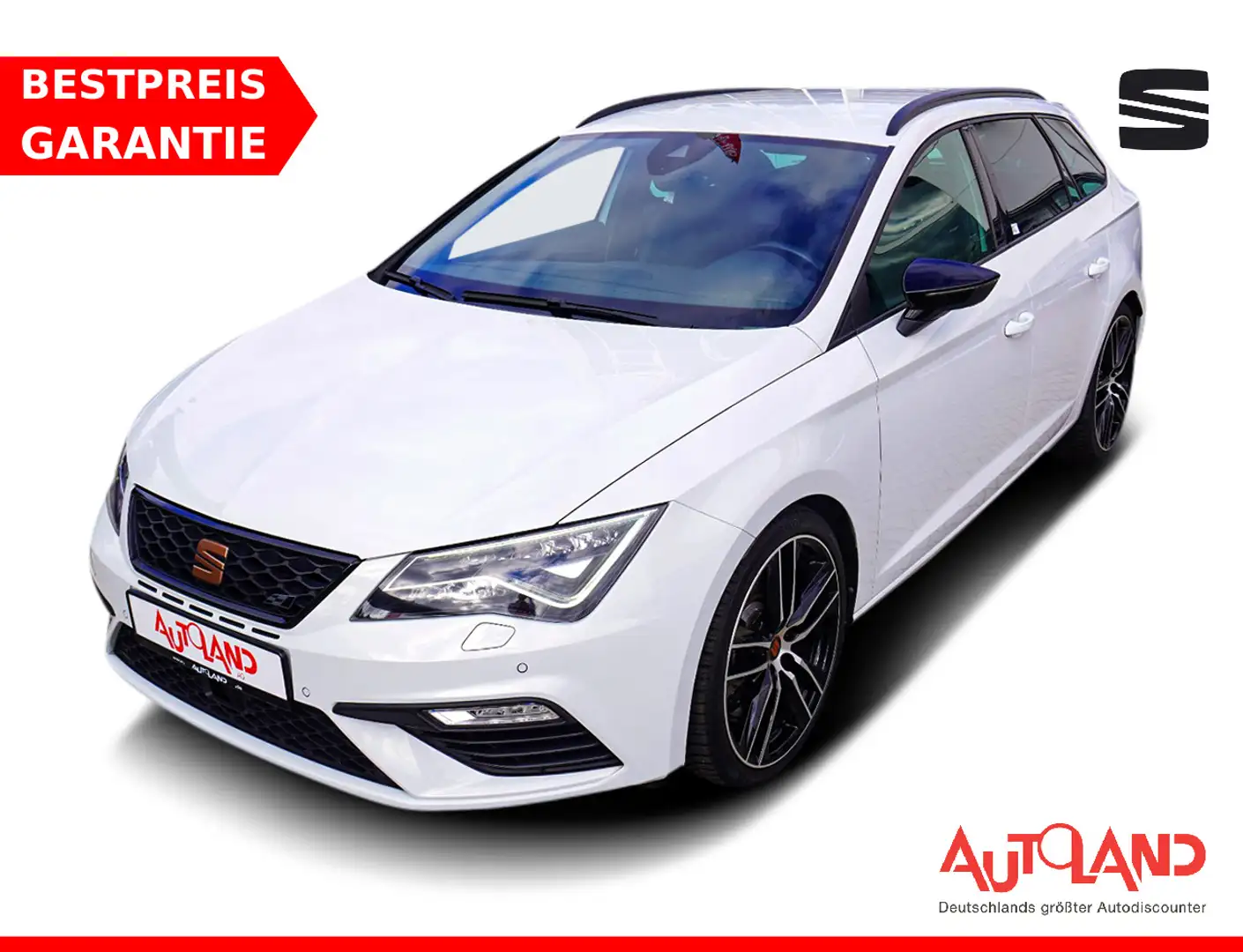 SEAT Leon ST 2.0 TSI DSG Cupra 4Drive VC LED ACC DCC Weiß - 1