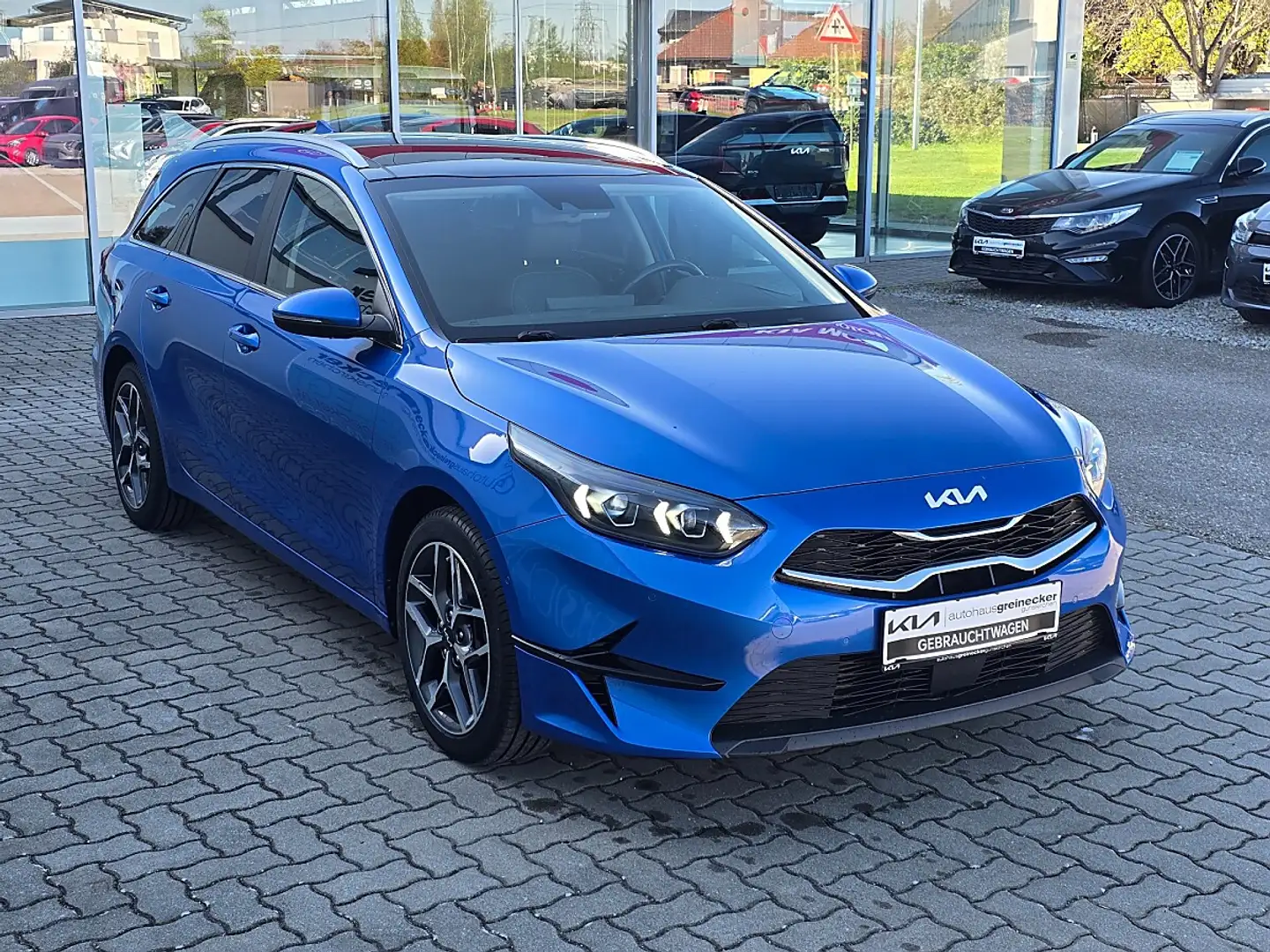 Kia Ceed SW / cee'd SW ceed SW 1,6 CRDi SCR ISG Platin 48V DCT inkl. A... Blau - 2