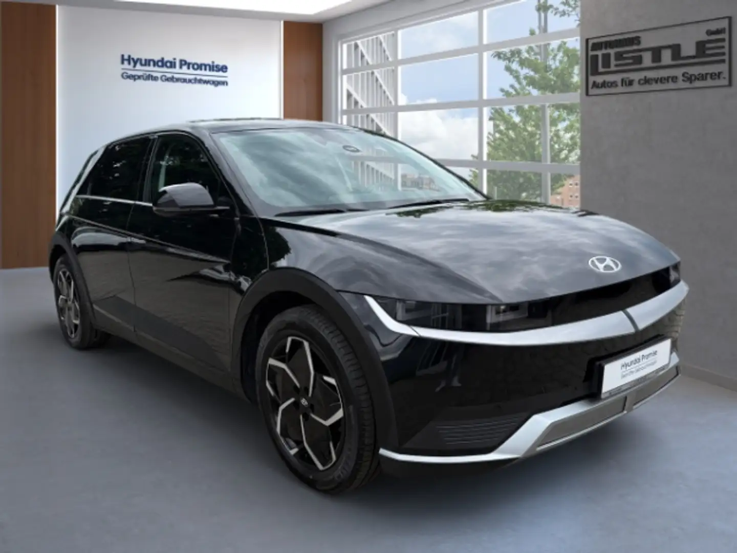 Hyundai IONIQ 5 MY24 77,4 kWh Batt. TECHNIQ-Paket inkl. el. Heckkl Schwarz - 2