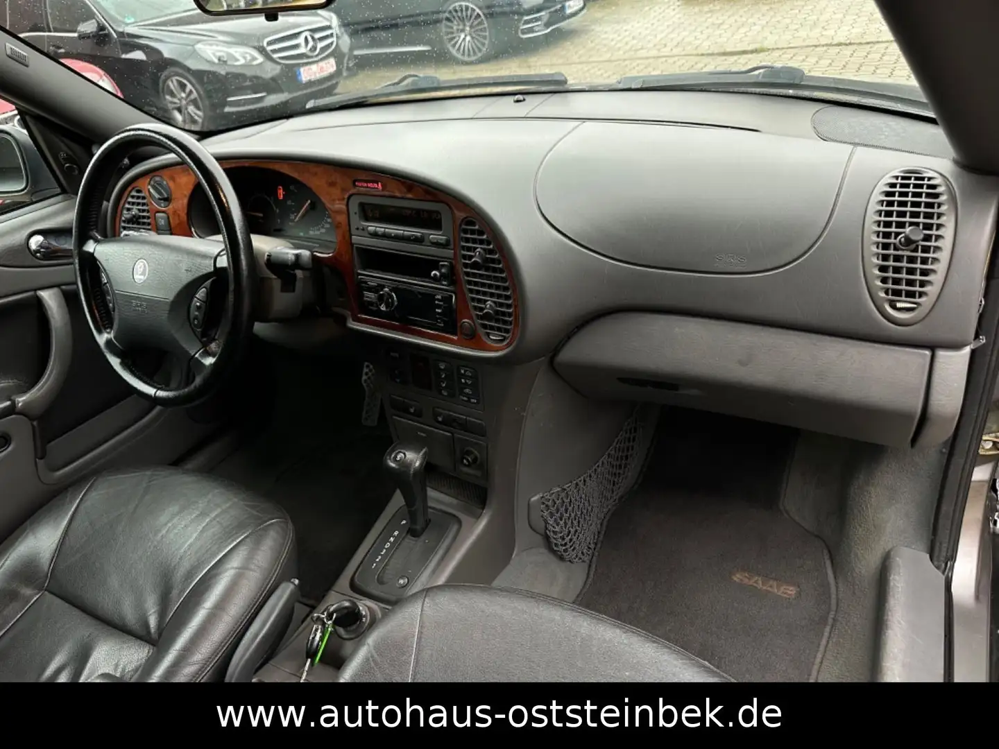 Saab 9-3 2.0t Ecopower Cabriolet Automatik Leder TÜV Silber - 2