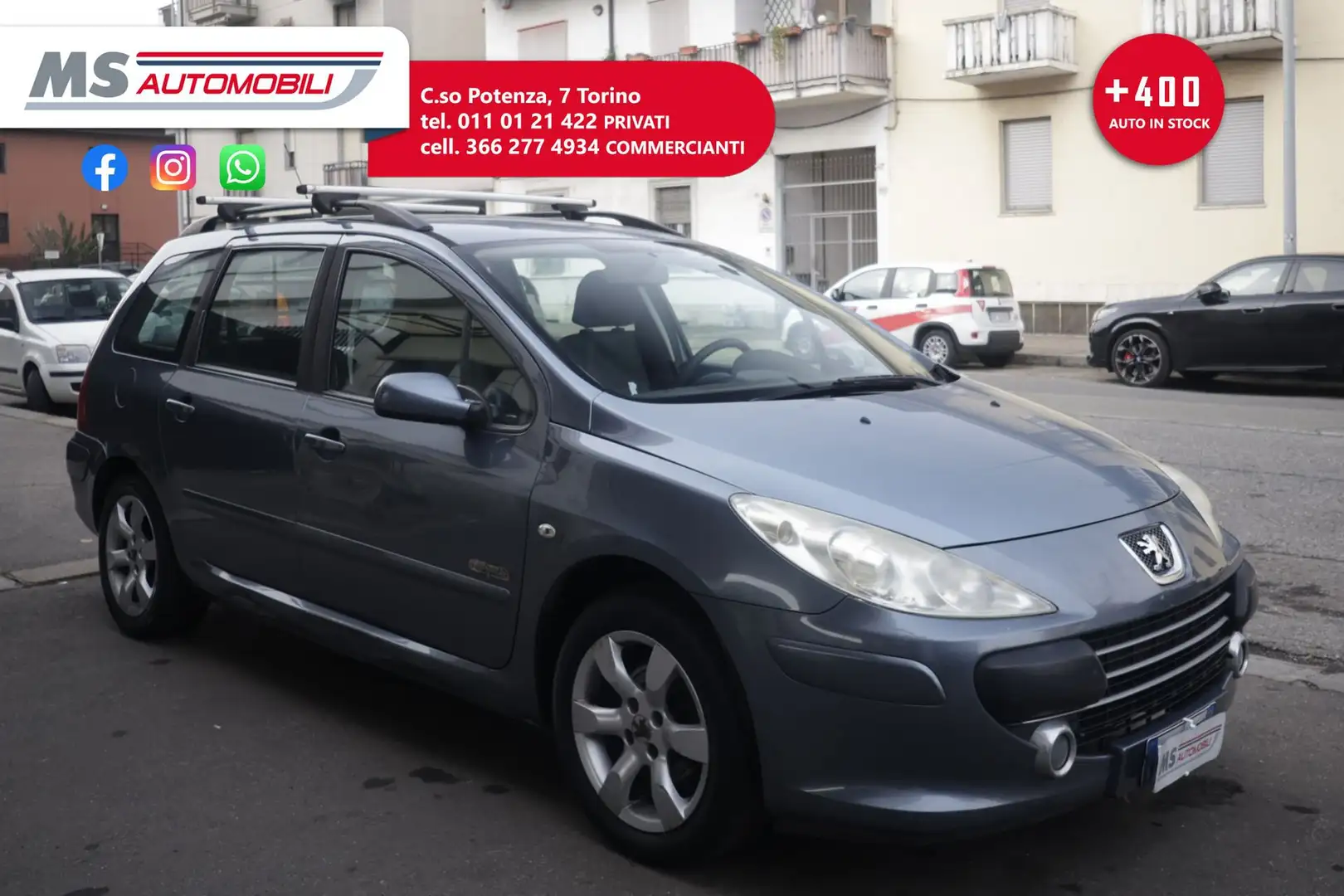 Peugeot 307 Peugeot 307 1.6 HDi 110CV Station Mix Australian Grey - 1