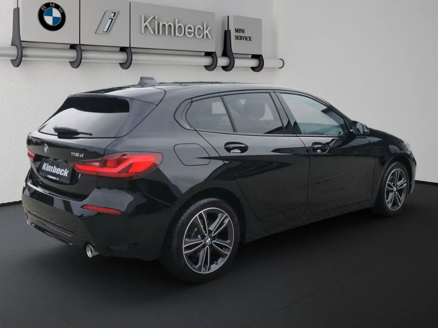 BMW 118 d Sport Line LED ParkAss Lenkhzg ActiveGuard Schwarz - 2