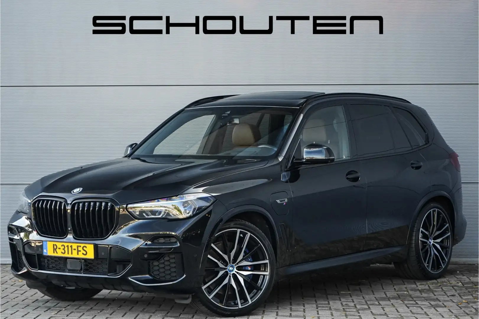 BMW X5 xDrive45e High Ex M-Pakket Pano 360° Camera Luchtv Noir - 1
