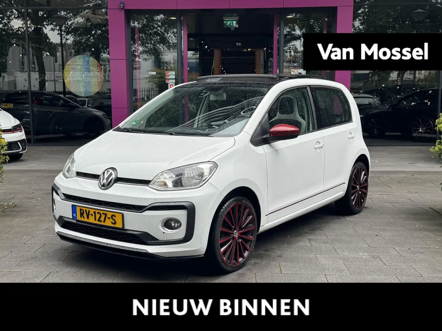 Volkswagen up! 1.0 TSI BMT high up! | PANORAMADAK | BEATS AUDIO | Wit - 1