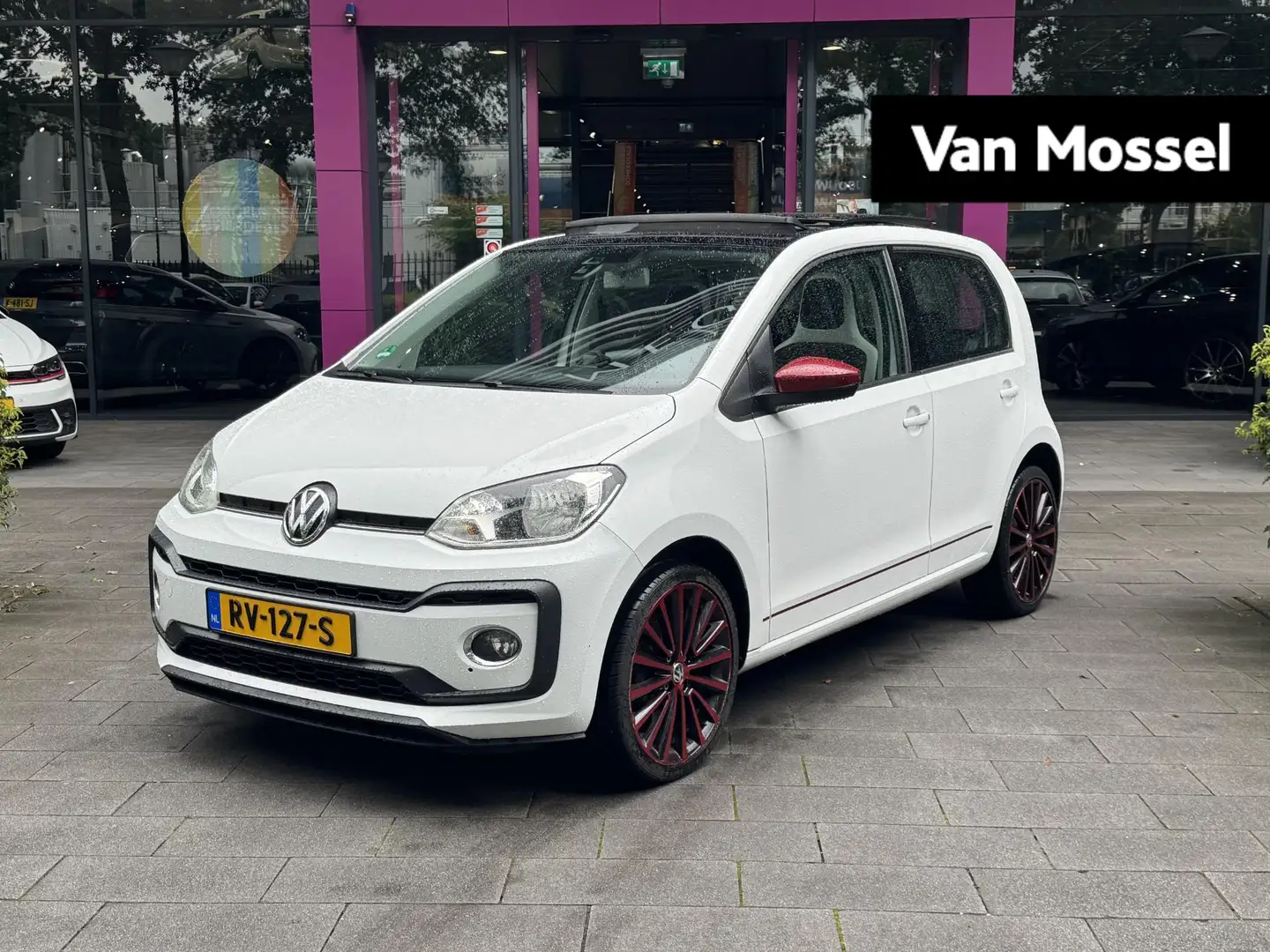 Volkswagen up! 1.0 TSI BMT high up! | PANORAMADAK | BEATS AUDIO | Blanc - 1