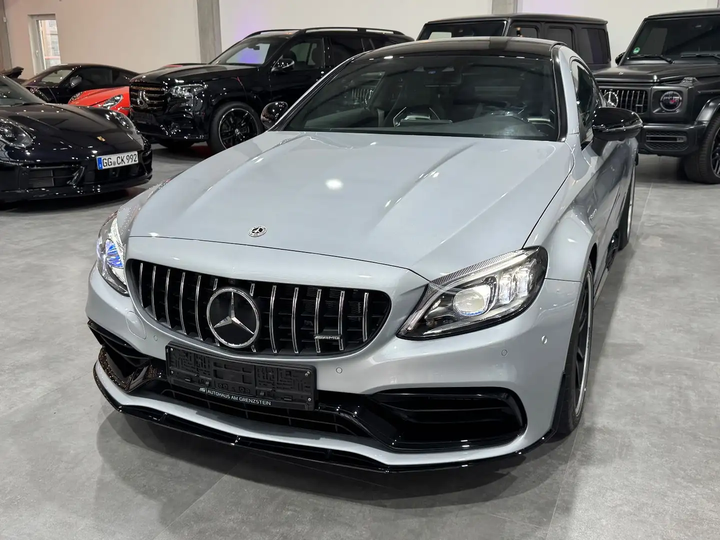 Mercedes-Benz C 63 AMG C 63 S AMG Coupe*Pano*Multibeam*Carbon*Burmester Argent - 2