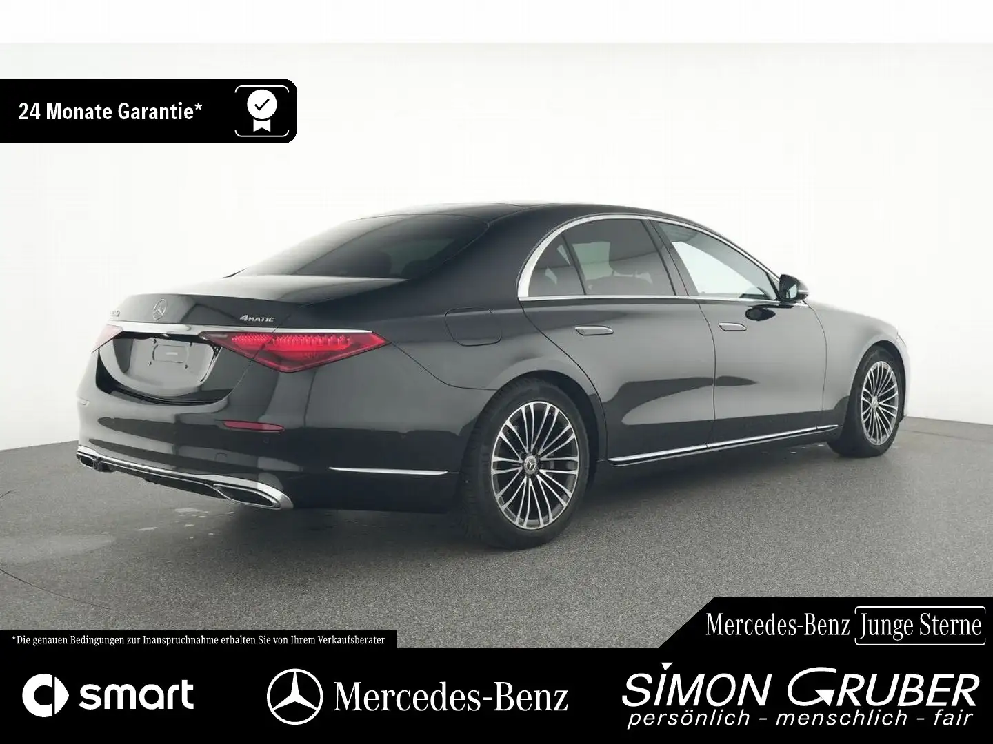 Mercedes-Benz S 350 d 4MATIC Airmatic Burm Pano Distronic Schwarz - 2