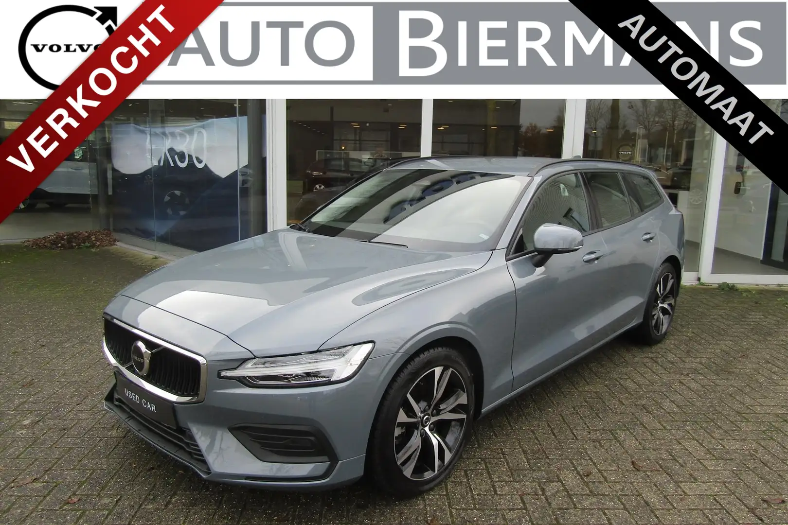 Volvo V60 B3 MILD HYBRID AUT. ESSENTIAL EDITION | ADAPT.CRUI Gris - 1