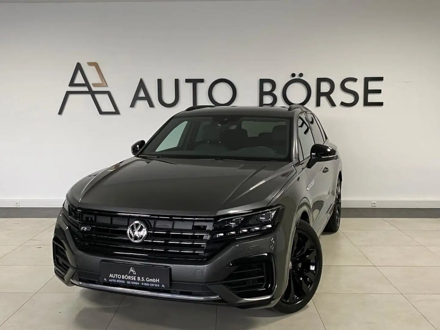 Volkswagen Touareg R Line+Black STYLE+ELEGANCE*LUFT*AHK*LED Gris - 1