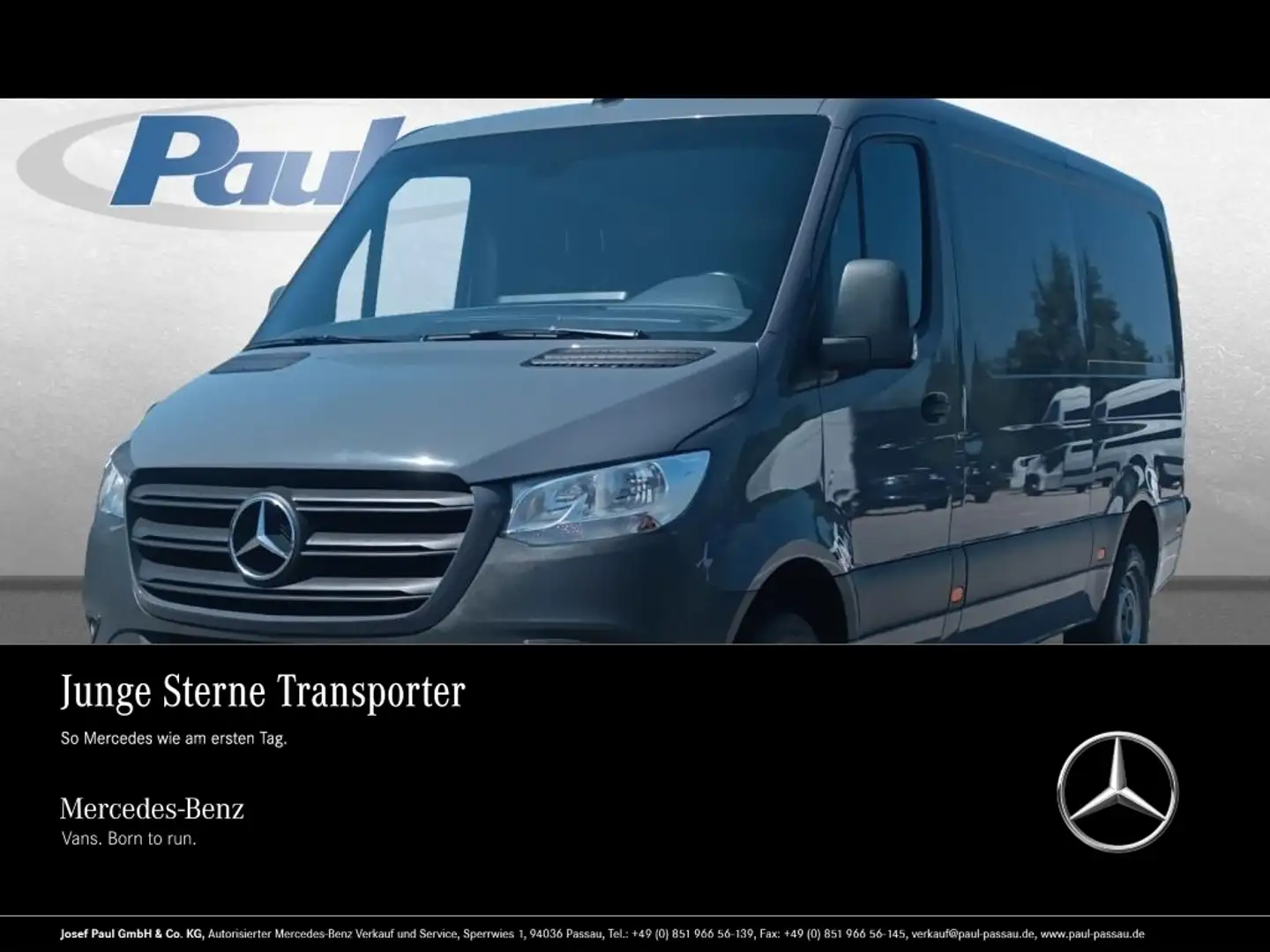 Mercedes-Benz Sprinter 316 CDI KA 7G+Navi+Distr+Sthzg+AHK3,5 Gris - 1