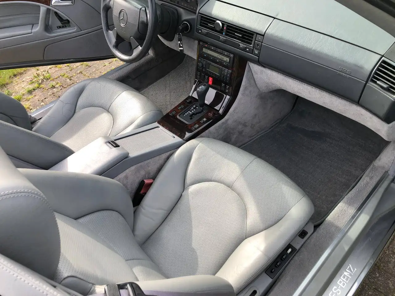 Mercedes-Benz SL 500 AMG Felgen , Tüv neu, Leder , sauber , blauschwarz, foto 9