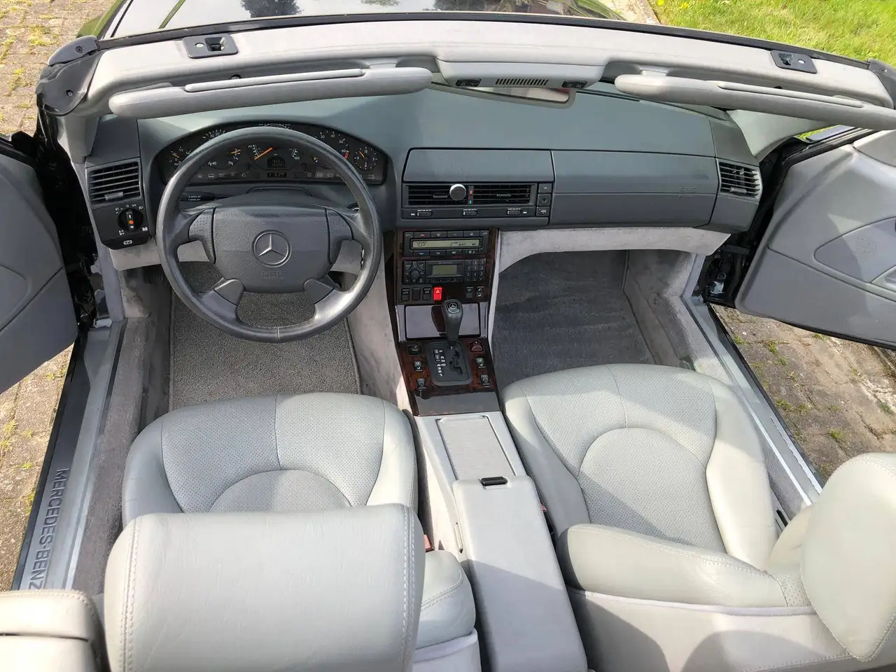 Mercedes-Benz SL 500 AMG Felgen , Tüv neu, Leder , sauber , blauschwarz, foto 10