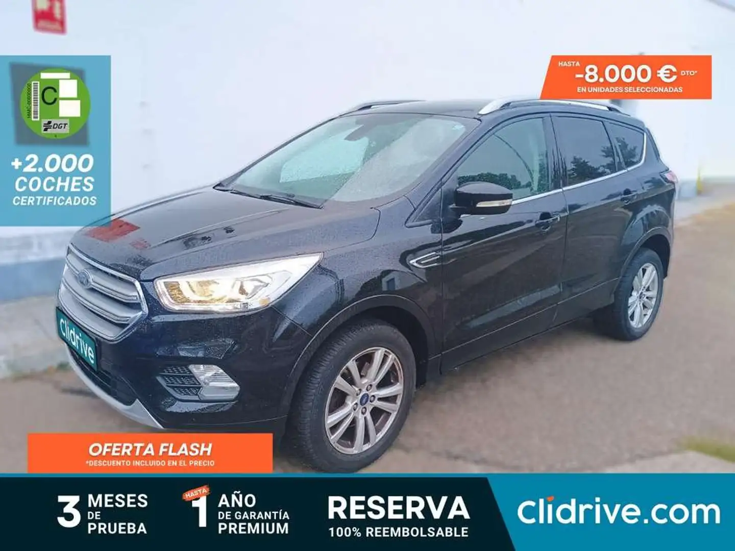 Ford Kuga 1.5 EcoBoost Trend FWD 120 Noir - 1